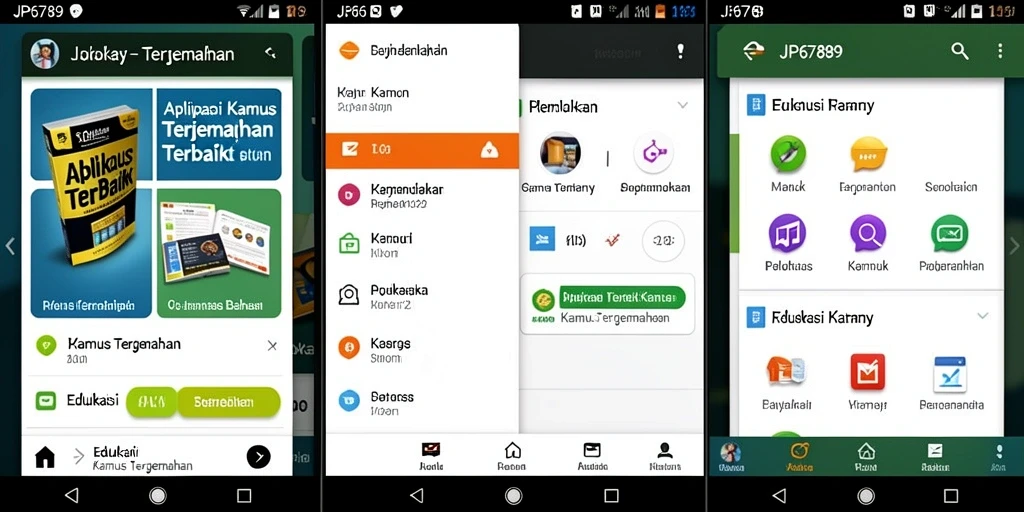 Tampilan antarmuka JP6789 yang intuitif dan fungsional.