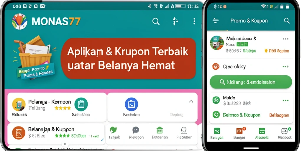 Tampilan antarmuka MONAS77 yang ramah pengguna dan informatif.