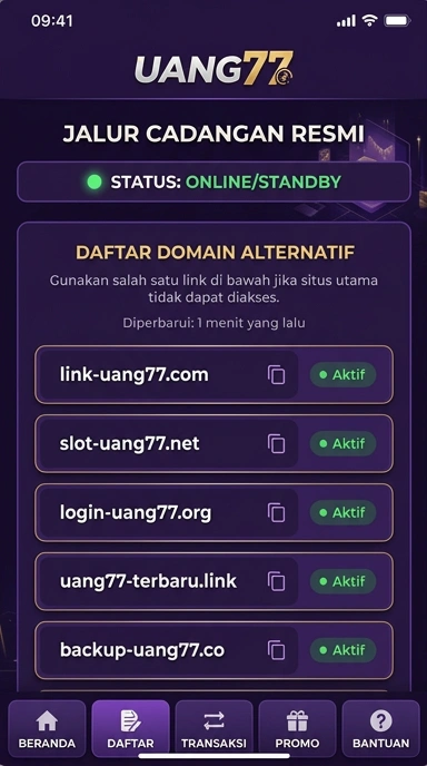Link Alternatif Uang77 untuk Akses Mudah