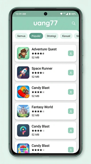 Aplikasi Populer & Kanal Uji—moneySmart di Uang77